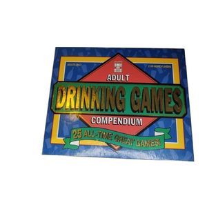 Open Box Adult DRINKING GAMES COMPENDIUM 25 Great Games by CRAZY COYOTE Age 21+
